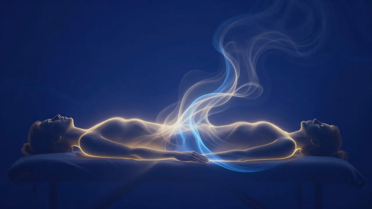 Abstraktní zobrazení energetického spojení párů